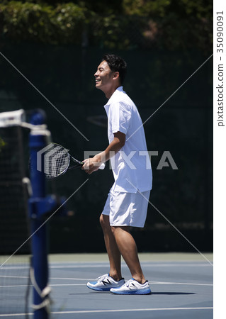 打網球的人 35090091