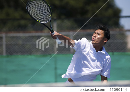打網球的人 35090144