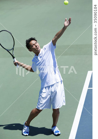 打網球的人 35090184