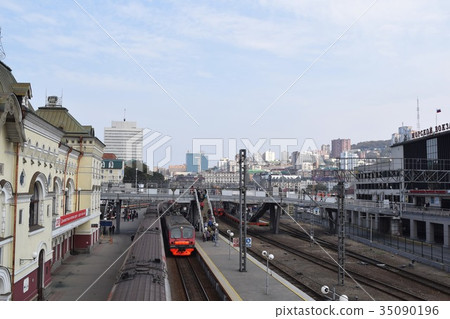 Panoramic view of Vladivostok Station home Panoramic view of Vladivostok Station home 35090196