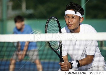 男子打網球雙打 35090448