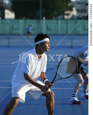 男子打網球雙打 35090585