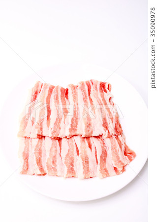 Pork and thin slices Pork and thin slices 35090978
