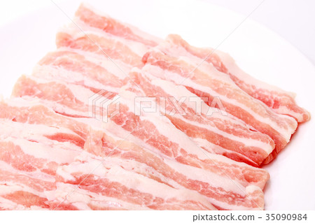 Pork and thin slices Pork and thin slices 35090984