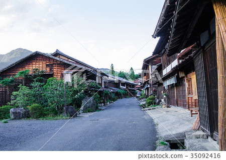 Kiso valley is the old town Kiso valley is the old town 35092416