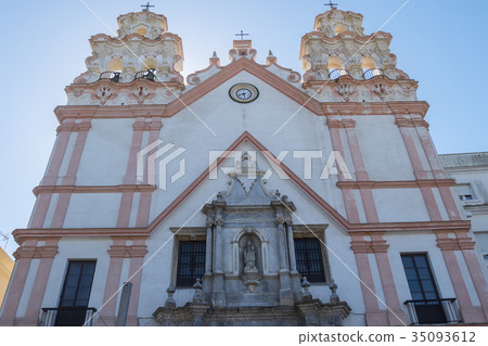 Carmen Church in Cadiz, Andalusia, Spain Carmen Church in Cadiz, Andalusia, Spain 35093612