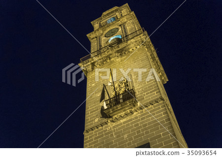 Jerez de la Frontera Cathedral at night Jerez de la Frontera Cathedral at night 35093654