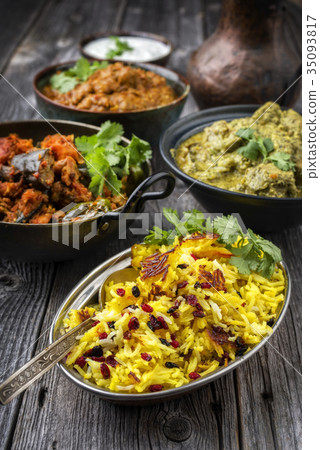 Traditional Indian Iranian Curries  35093817