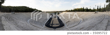panathenaic stadium panorama panathenaic stadium panorama 35095722