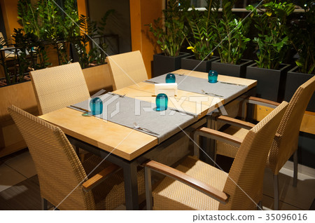 new and clean luxury restaurant in european style new and clean luxury restaurant in european style 35096016