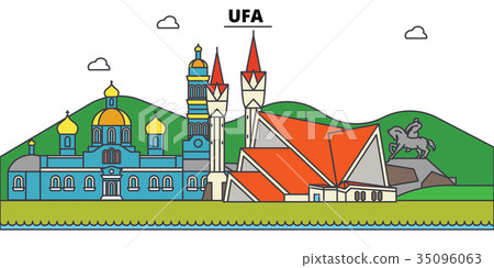 Russia, Ufa. City skyline, architecture, buildings 35096063