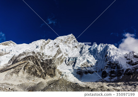 Snowy mountains of the Himalayas Snowy mountains of the Himalayas 35097199