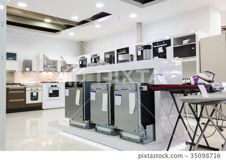 Home appliance in the store 35098716