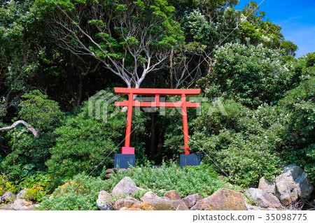 Kushimotocho Ayako Daimyojin（Bensaiten）Torii 35098775