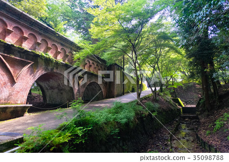 京都市南禪寺水運河 35098788