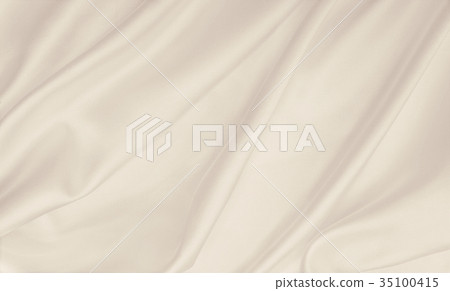 Smooth elegant golden silk or satin luxury cloth 35100415