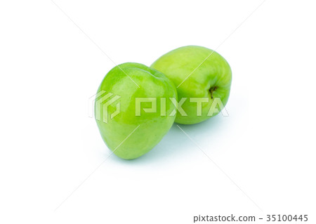 Jujube, Indian jujube, Chinese jujube isolated Jujube, Indian jujube, Chinese jujube isolated 35100445