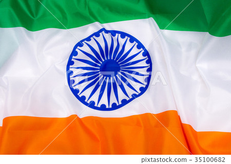 The Flag Of  India.The place to advertise template 35100682