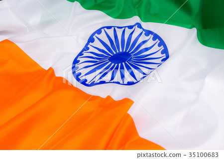 The Flag Of  India.The place to advertise template 35100683