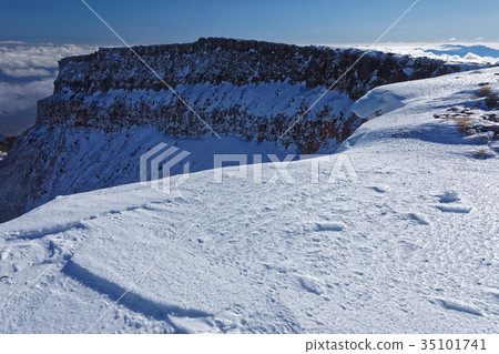 Yatsugatake山的爆炸火山口·Iwodake Yatsugatake山的爆炸火山口·Iwodake 35101741