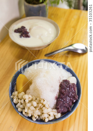 soy milk smoothie soy milk smoothie 35103261