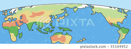 World illustration map 35104952