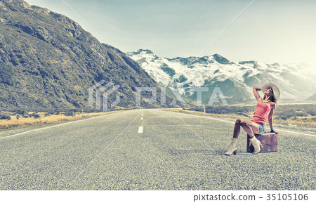 Young free hitchhiker 35105106