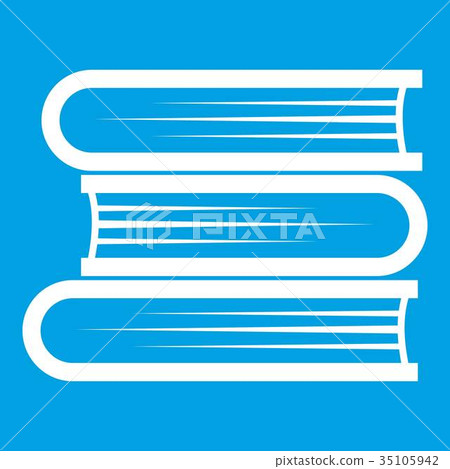 Three tutorial icon white Three tutorial icon white 35105942