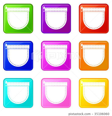 Shirt pocket set 9 Shirt pocket set 9 35106060