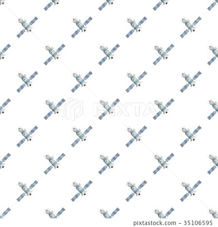 Space satellite pattern 35106595