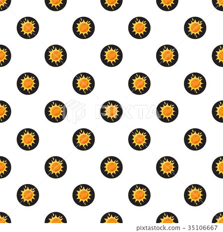 Sun in space pattern-插圖素材 [35106667] - PIXTA圖庫
