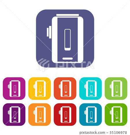 Charger icons set Charger icons set 35106978