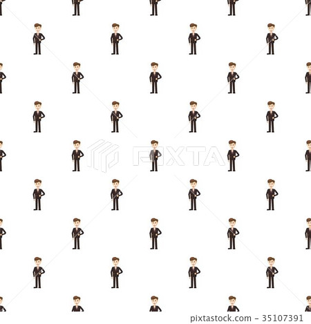 Man in suit pattern Man in suit pattern 35107391