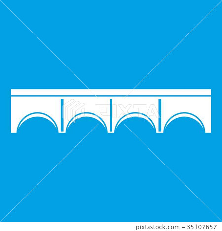 Direct bridge icon white Direct bridge icon white 35107657