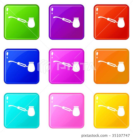 Electronic cigarette with nozzle set 9 35107747