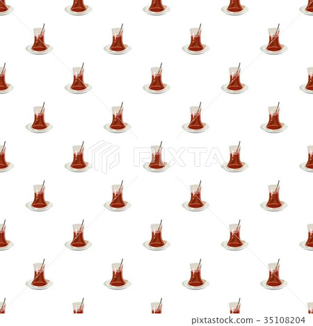 Turkish tea pattern 35108204