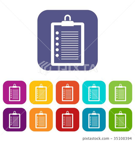 To do list icons set To do list icons set 35108394