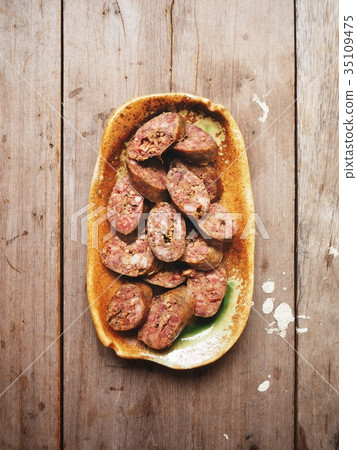 Soondae sausage Korean food Soondae sausage Korean food 35109475