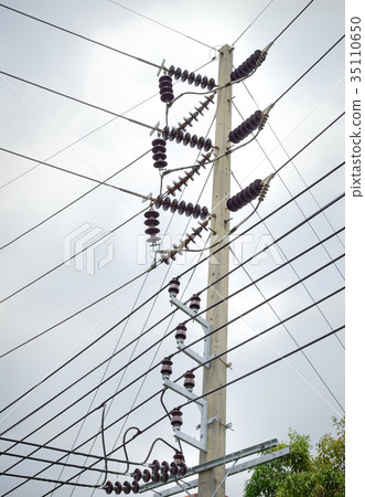 Electric pillar with transformer  35110650