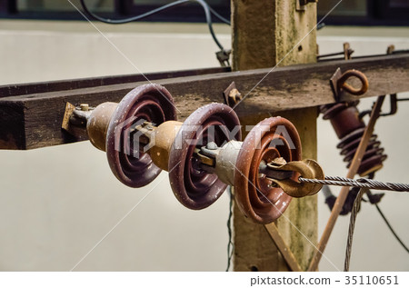 electric pillar with transformer  35110651