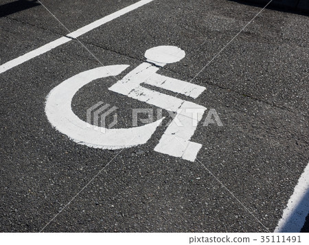 Wheelchair mark 35111491