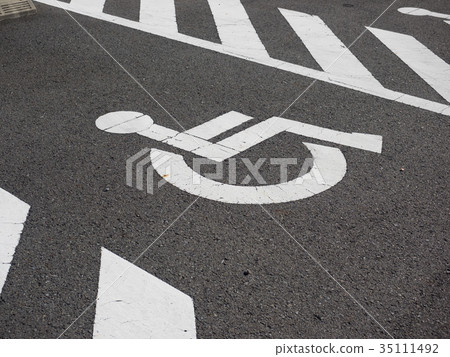 Wheelchair mark 35111492