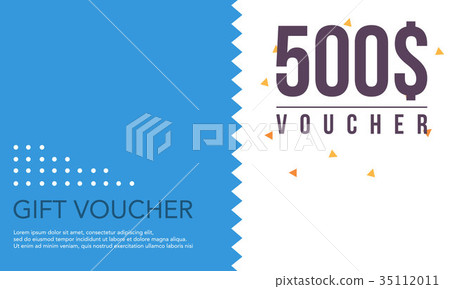 Template design gift voucher collection Template design gift voucher collection 35112011