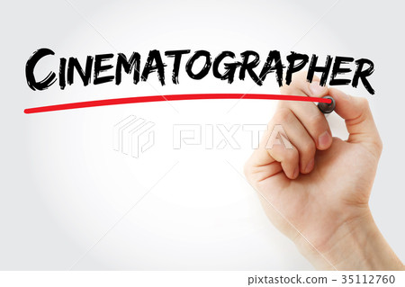Hand writing cinematographer 35112760