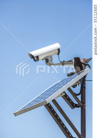 太陽能板安全攝像頭 35112885