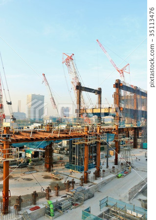 施工現場 施工現場 35113476