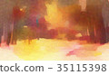 Abstract Oil Painting 35115398