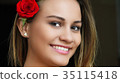 Smiling Young Woman 35115418