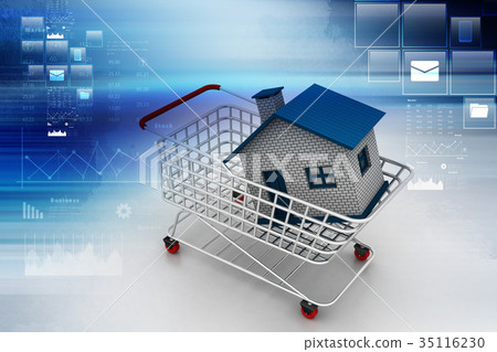 House in trolley House in trolley 35116230