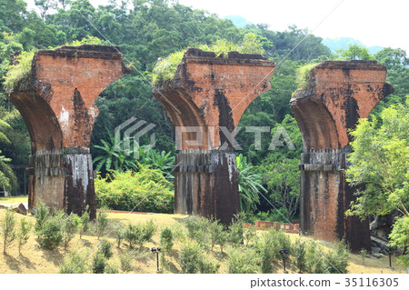 台灣苗栗龍騰橋 台灣苗栗龍騰橋 35116305